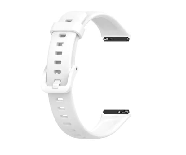 Ремешок Silicone для Huawei Band 7 Белый