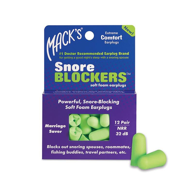Беруши пенные от храпа Mack's Snore Blockers 12 пар SNR 38 дБ Зеленый (1443108853) Беруши пенные от храпа Mack's Snore Blockers 12 пар SNR 38 дБ Зеленый (1443108853)