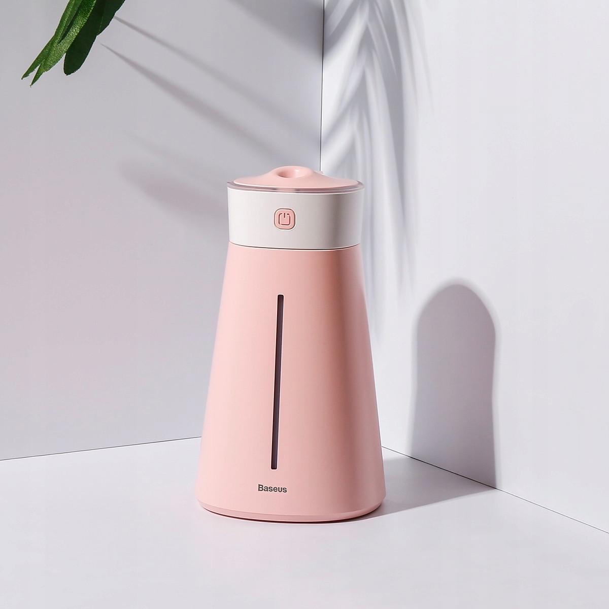 Зволожувач повітря BASEUS Slim Waist Humidifier USB Лампа/Вентилятор Рожевий (DHMY-B04) - фото 10