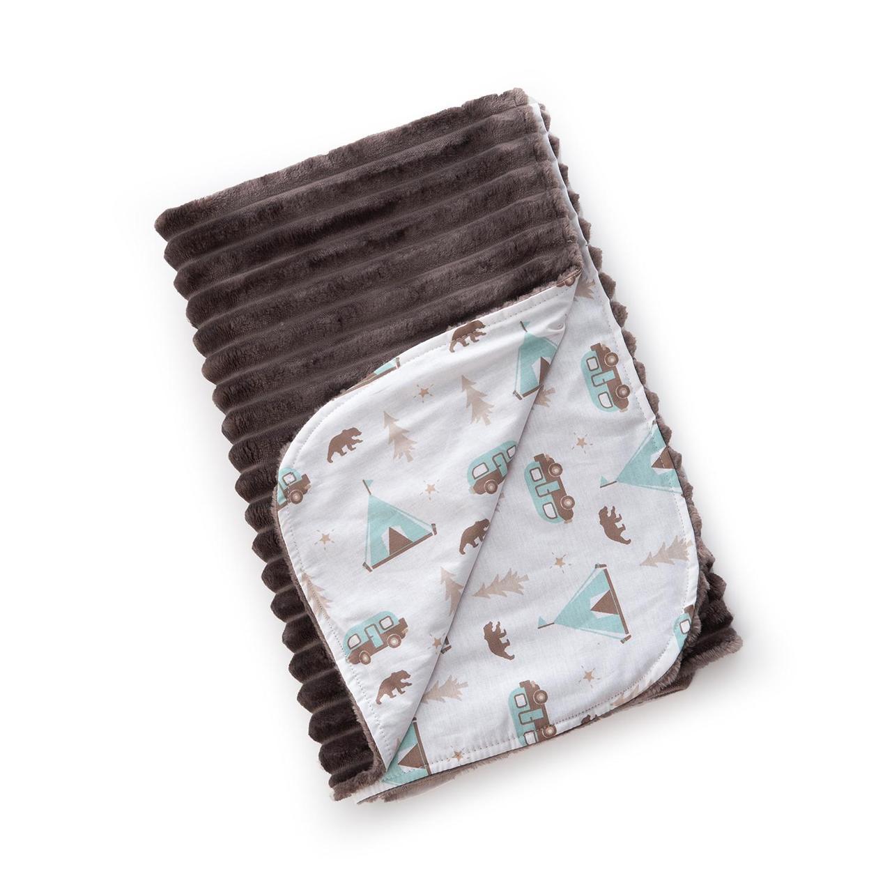 Плед детский Twins Trip Summer 104x80 см Коричневый