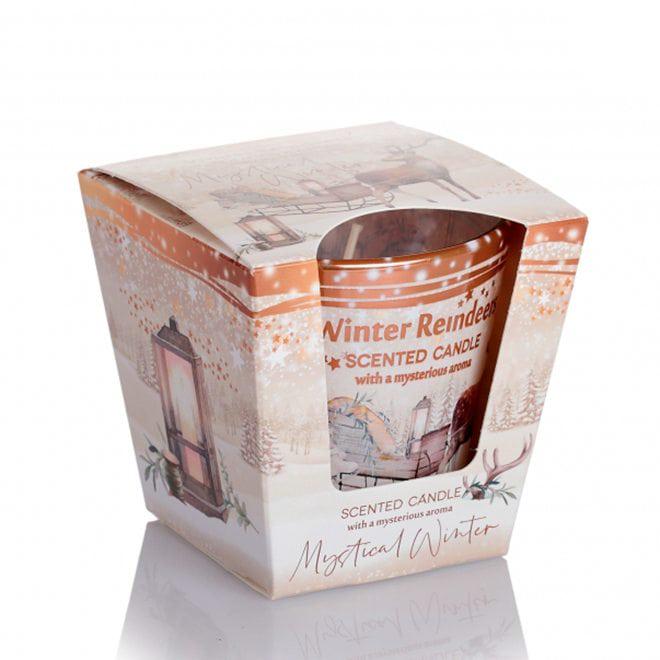 Свеча ароматическая Flora Winter Reindeers (28714)