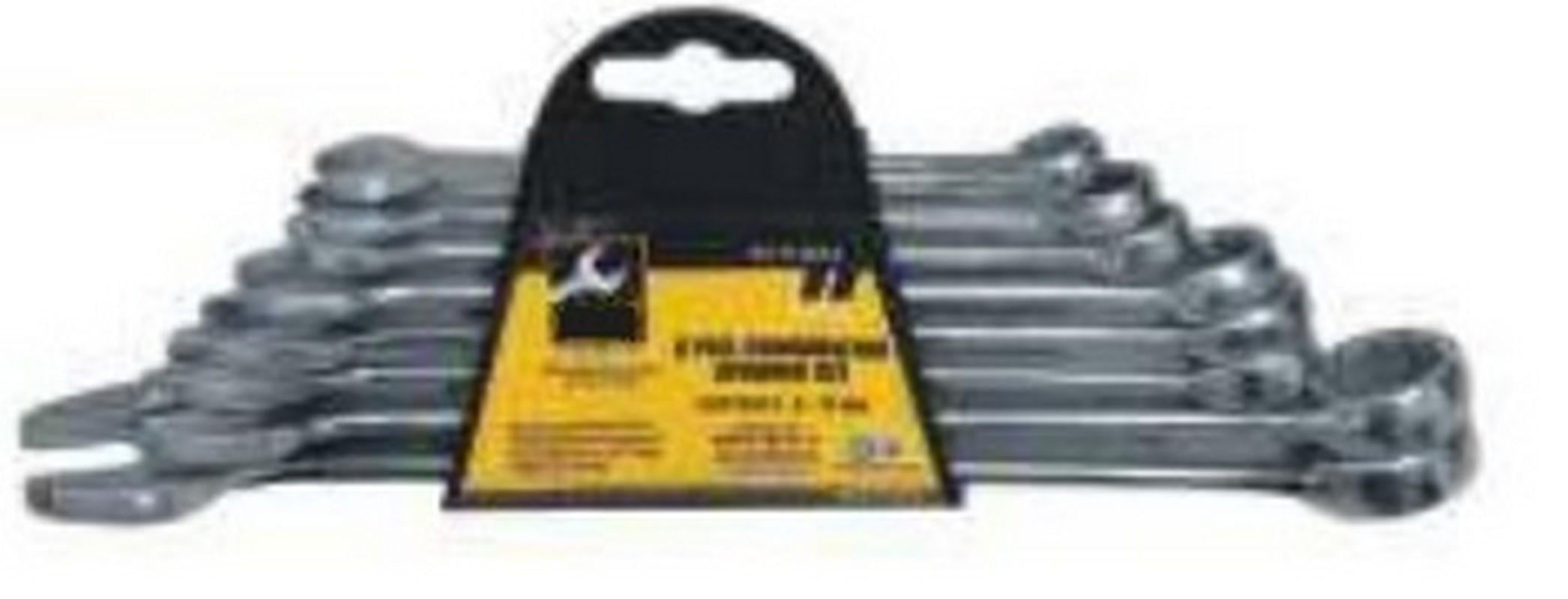 Ключи комбинированные MasterTool р 12 шт. 6/7/8/9/10/11/12/13/14/17/19/22 мм (71-9112)