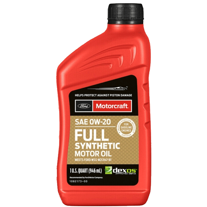 Масло моторное Ford Motorcraft Full Synthetic 0W-20 0,946 л (XO0W20Q1FS/XO0W20QFS)