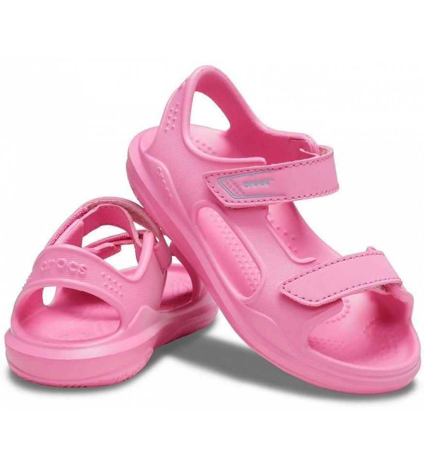 Сандалі для дівчинки Crocs Swiftwater Expedition Sandal kids р. 30/31 Pink Lemonade (10970)