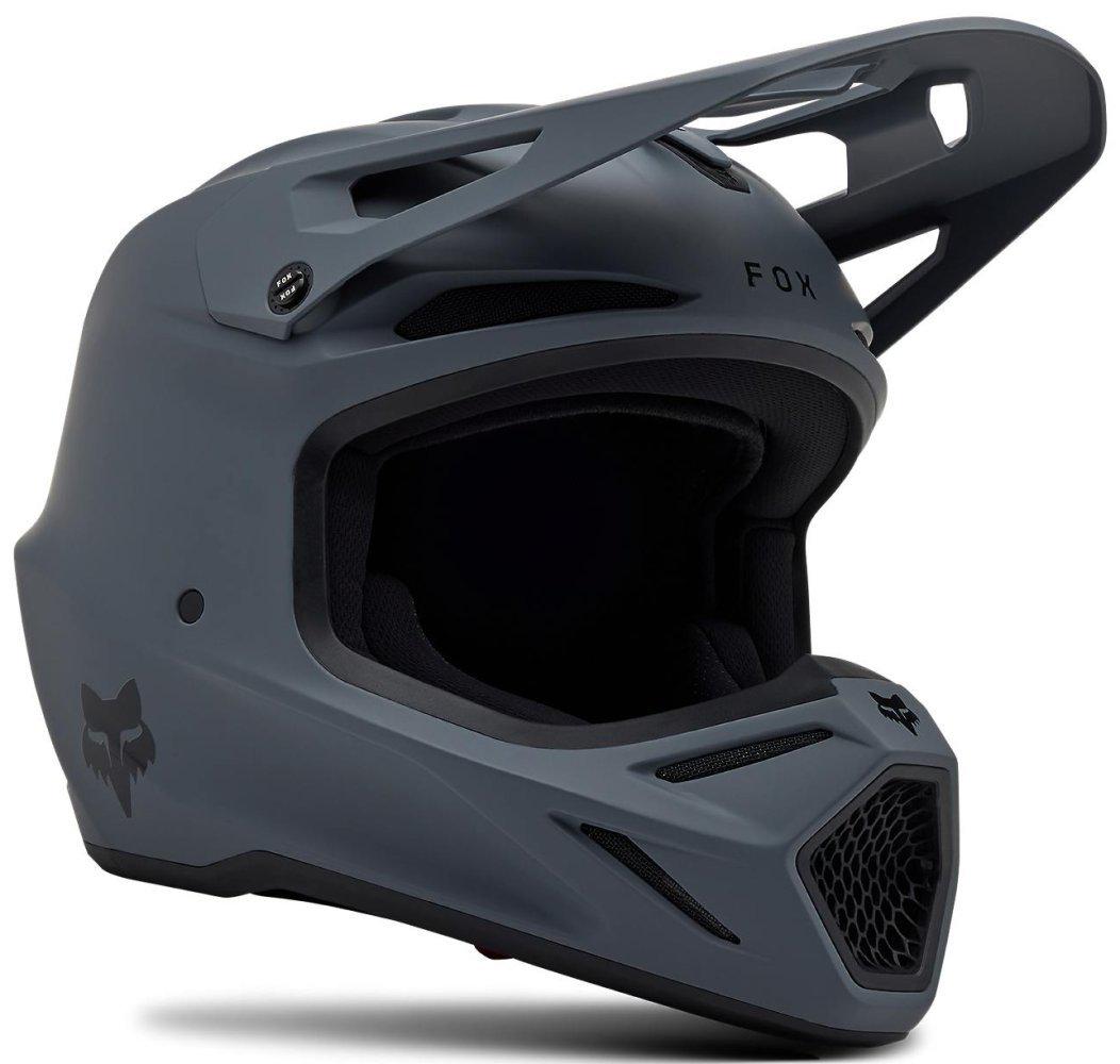 Мотошлем Fox V3 Helmet SOLID M Graphite (50362)