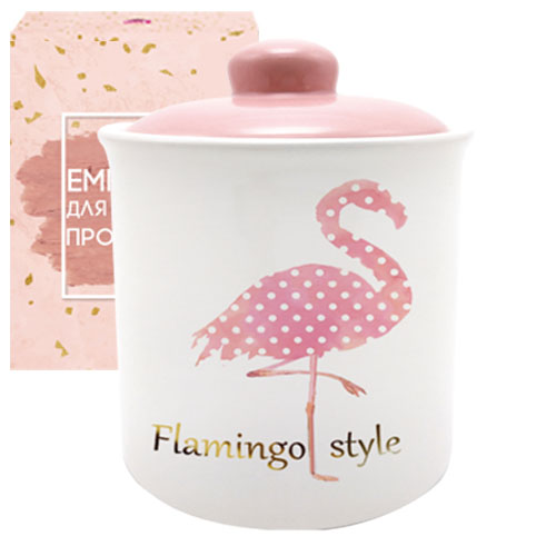 Емкость для сыпучих продуктов SNT Фламинго 520 мл (700-11-13)