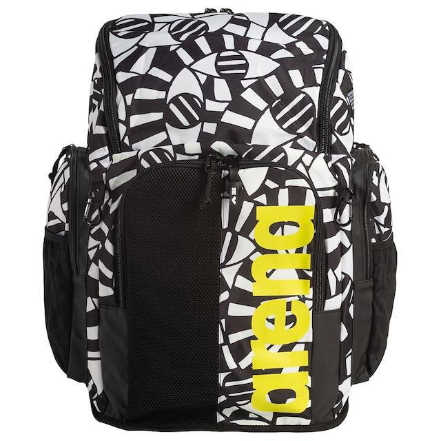 Спортивный рюкзак Arena SPIKY III Backpack 45 ALLOVER 45L 50x36x27 см Черно-белый (006272-180)