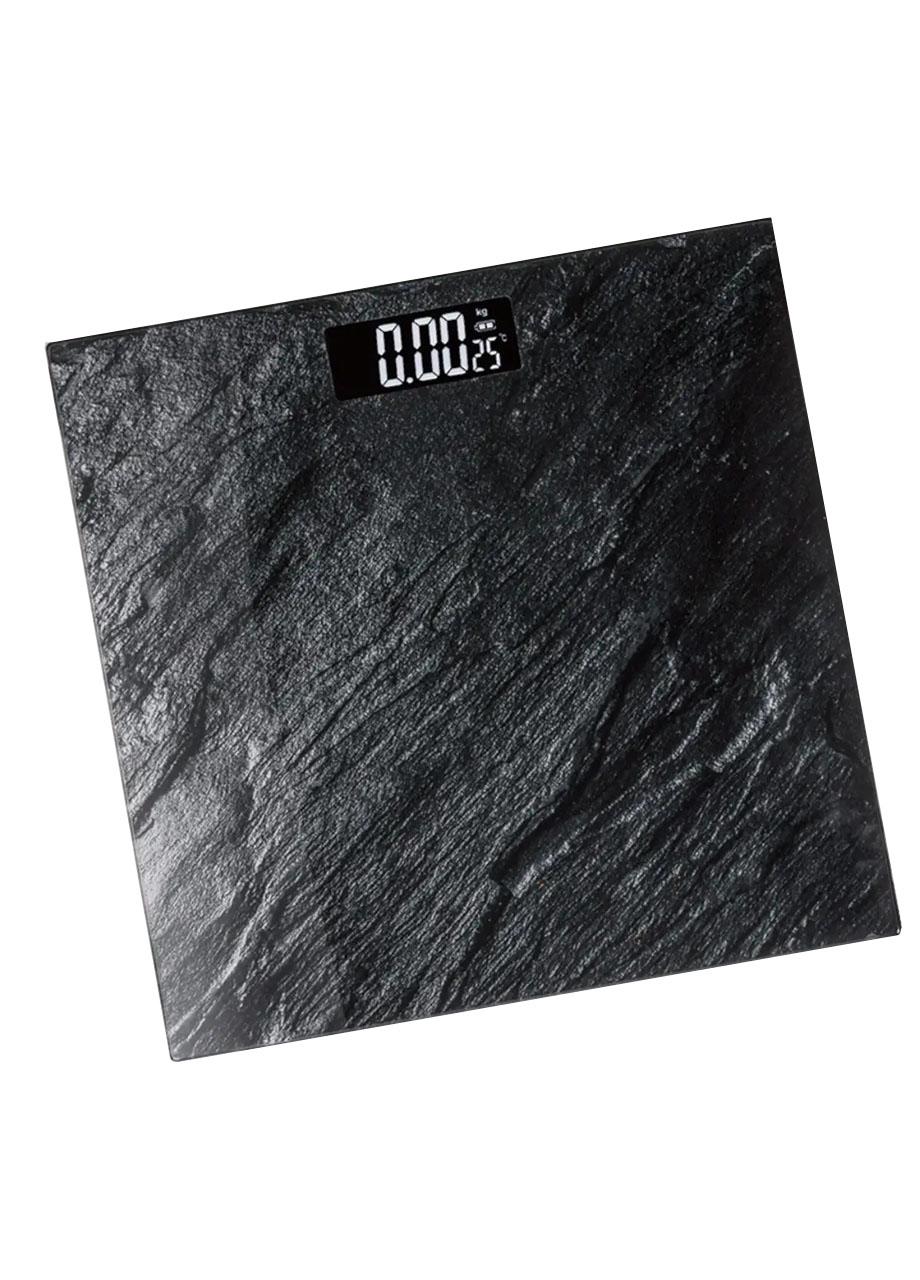 Весы напольные с дисплеем Domotec MS-10000 максимальная нагрузка 180 кг 28х28 см Черный (363357U)