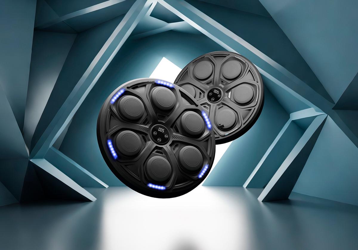 Боксерский тренажер настенный EasyFit музыкальная электронная мишень для бокса с перчатками (EF-0351) - фото 6 Боксерский тренажер настенный EasyFit музыкальная электронная мишень для бокса с перчатками (EF-0351) - фото 6