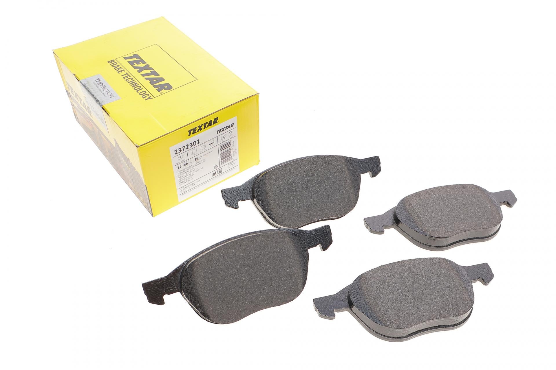 Тормозные колодки передние TEXTAR для Ford C-Max/Focus/Mazda 3/5 03- Teves Q+ (2372301)
