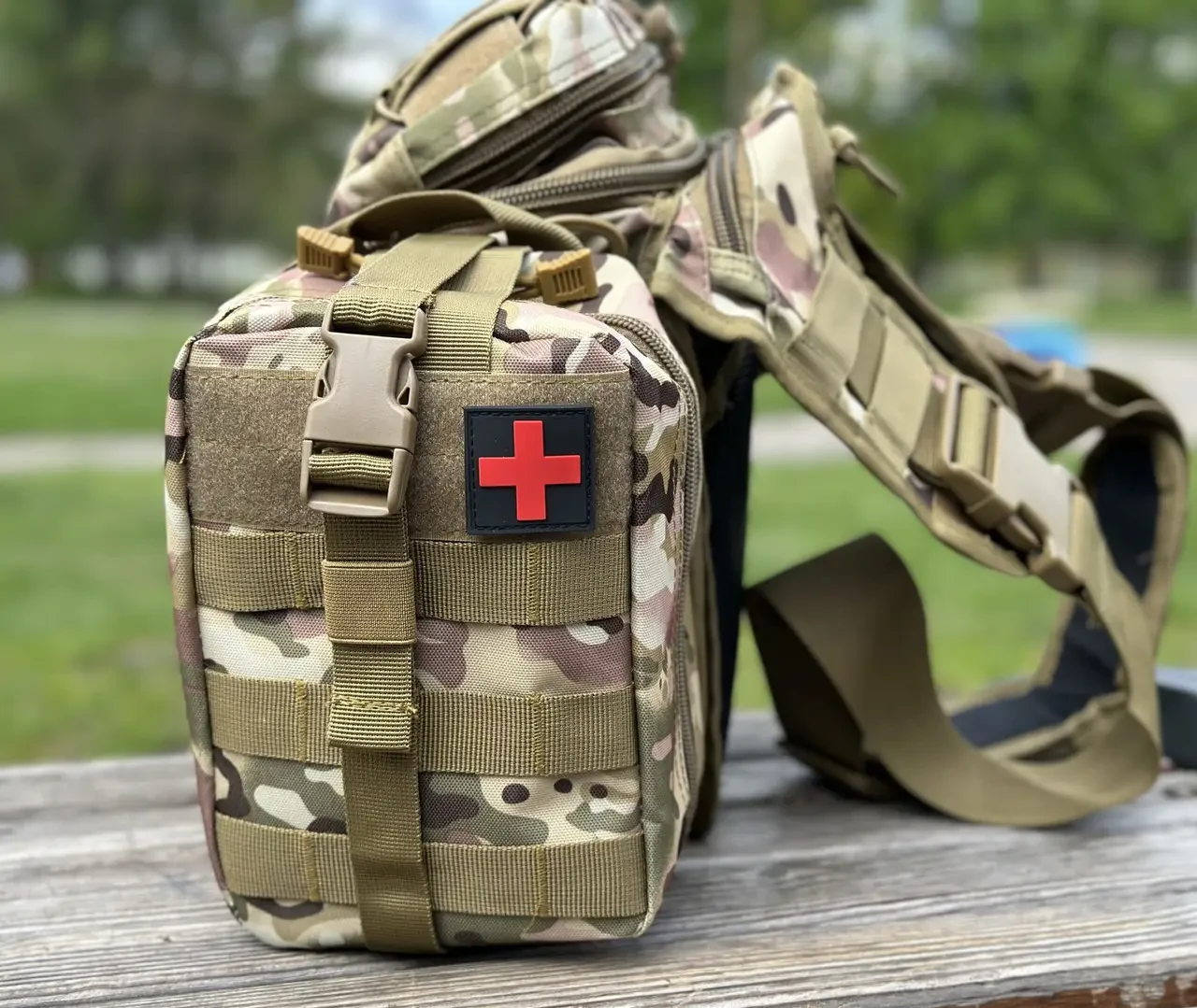 Аптечка военная Molle Койот (28523694) - фото 2 Аптечка военная Molle Койот (28523694) - фото 2