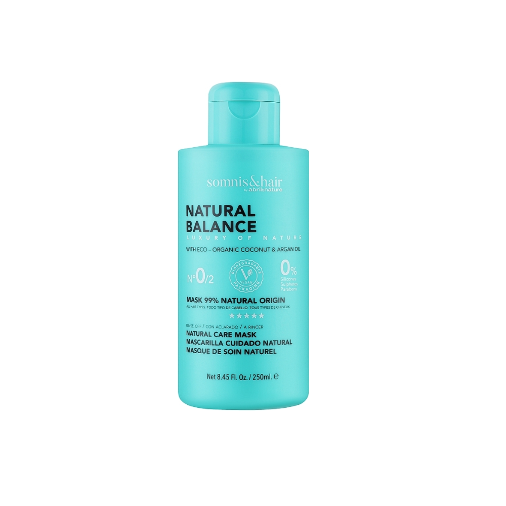 Маска з 99% натуральних інгредієнтів Somnis & Hair 99% Natural Origin Mask 250 мл (040)