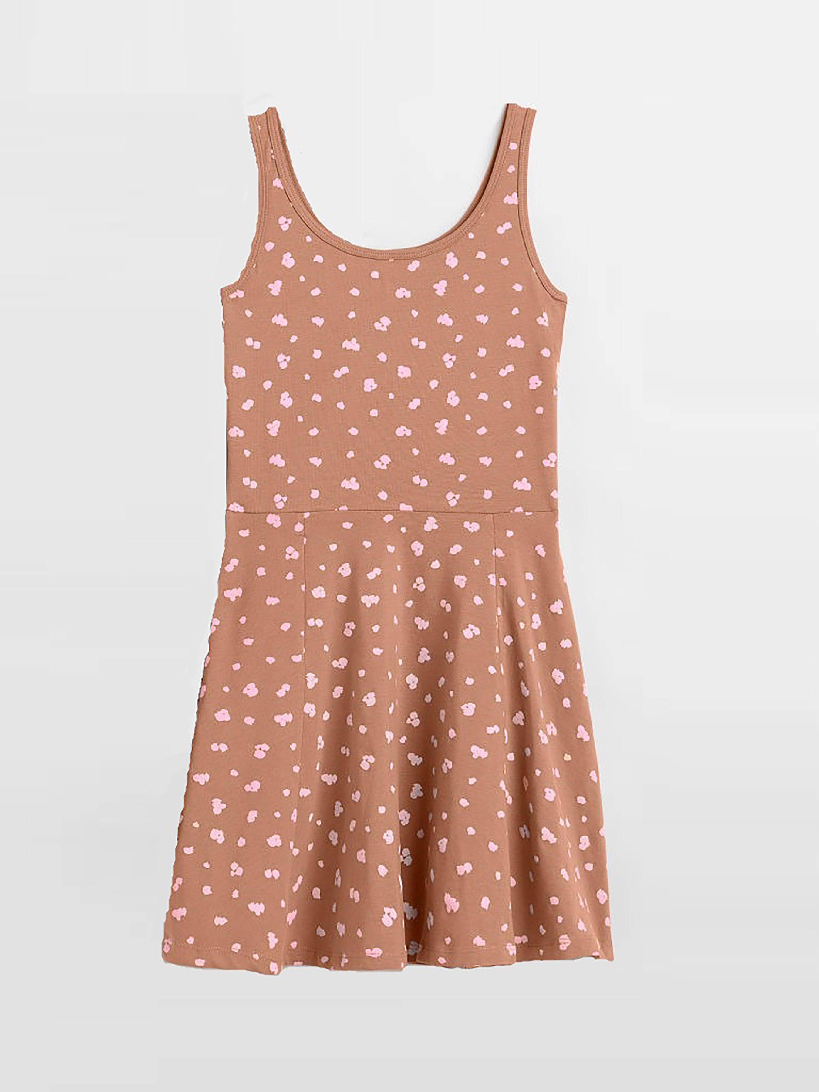 Сукня H&M Горох 170 см Темно-бежевий (A201741253)