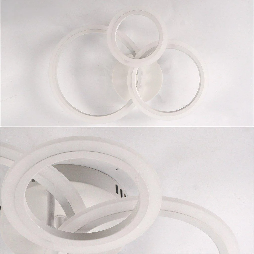 Люстра светодиодная ESLLSE TRIO 3R с пультом 70 Вт 510x380x107 мм Белый (10618) - фото 7 Люстра светодиодная ESLLSE TRIO 3R с пультом 70 Вт 510x380x107 мм Белый (10618) - фото 7