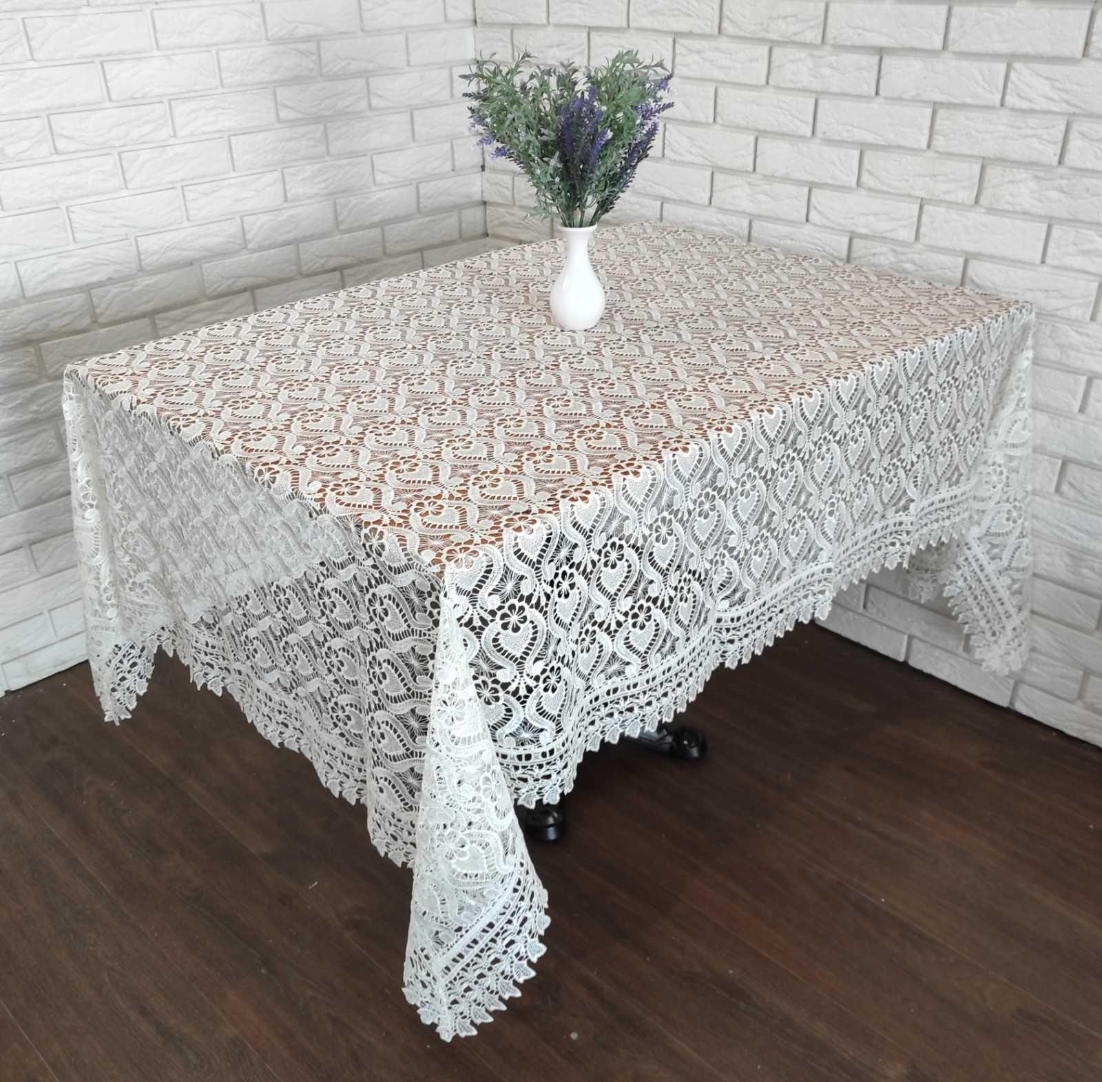 ᐉ Скатерть кружевная KEUY 130x180 Krem (CN10144)