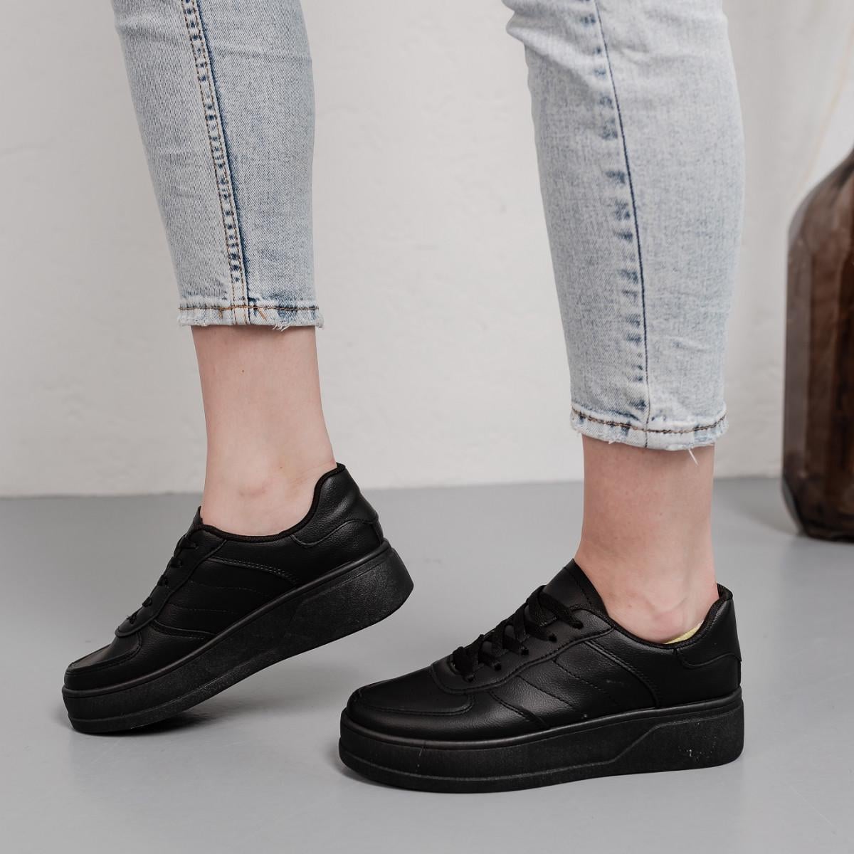 Кроссовки женские Fashion Rose 3953 р. 38 24,5 см Черный (10424862)