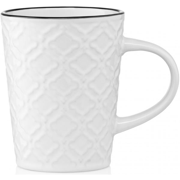 Чашка Ardesto Relief AR3474W 320 мл (406336)