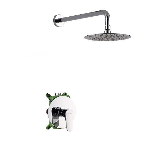 Душевая система встраиваемая с тропическим душем GAPPO G7101