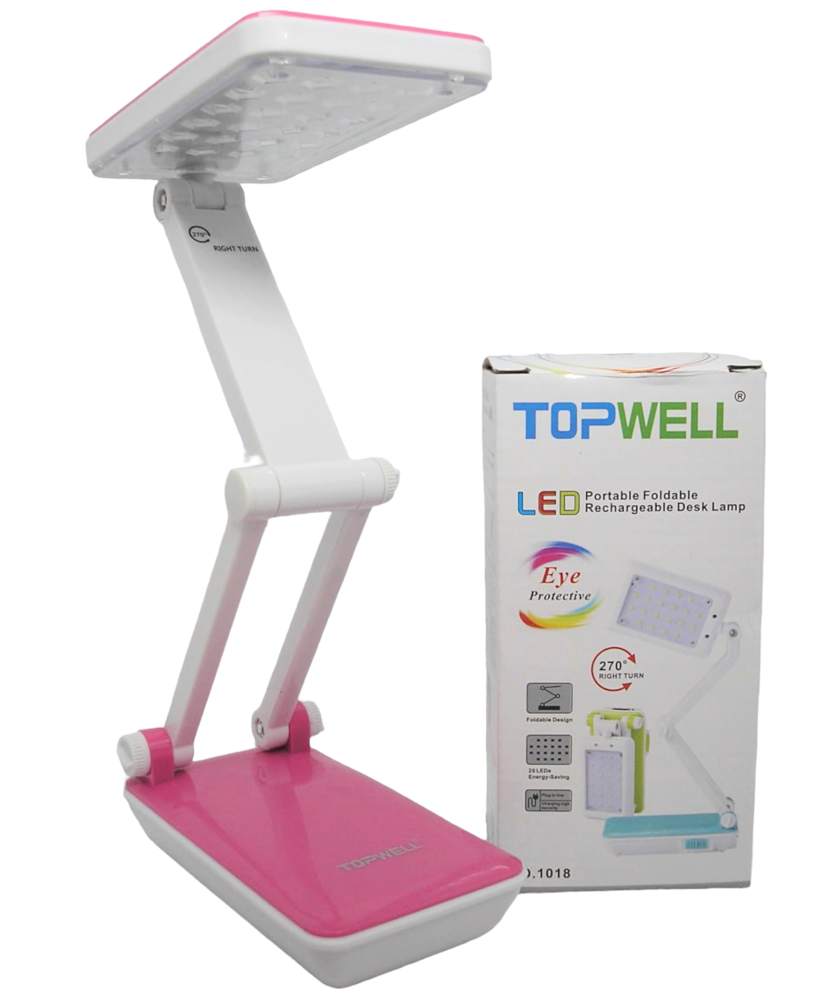 Лампа-трансформер Topwell 1019 LED на акумуляторі світлодіодна від мережі - фото 9