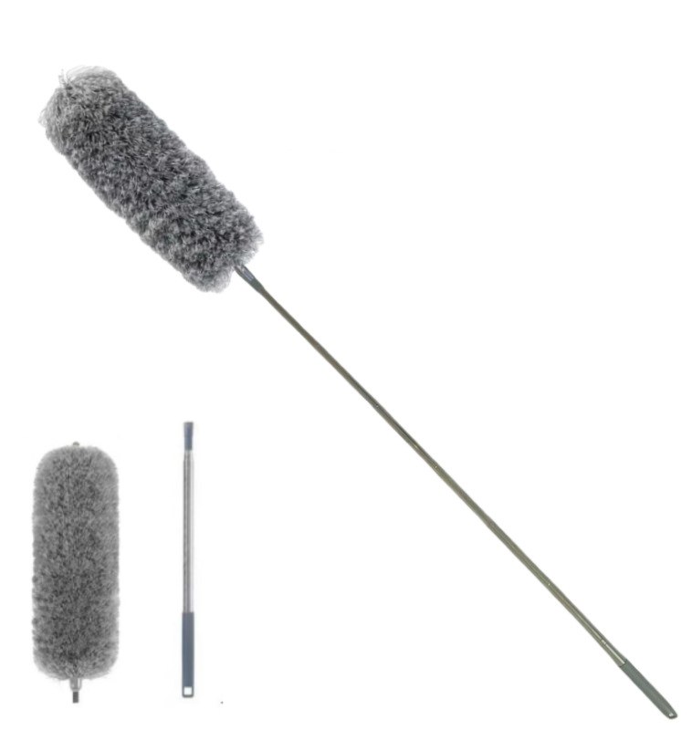 Щетка для сбора пипидастр для пыли телескопический 280 см (70365) - фото 5 Щетка для сбора пипидастр для пыли телескопический 280 см (70365) - фото 5