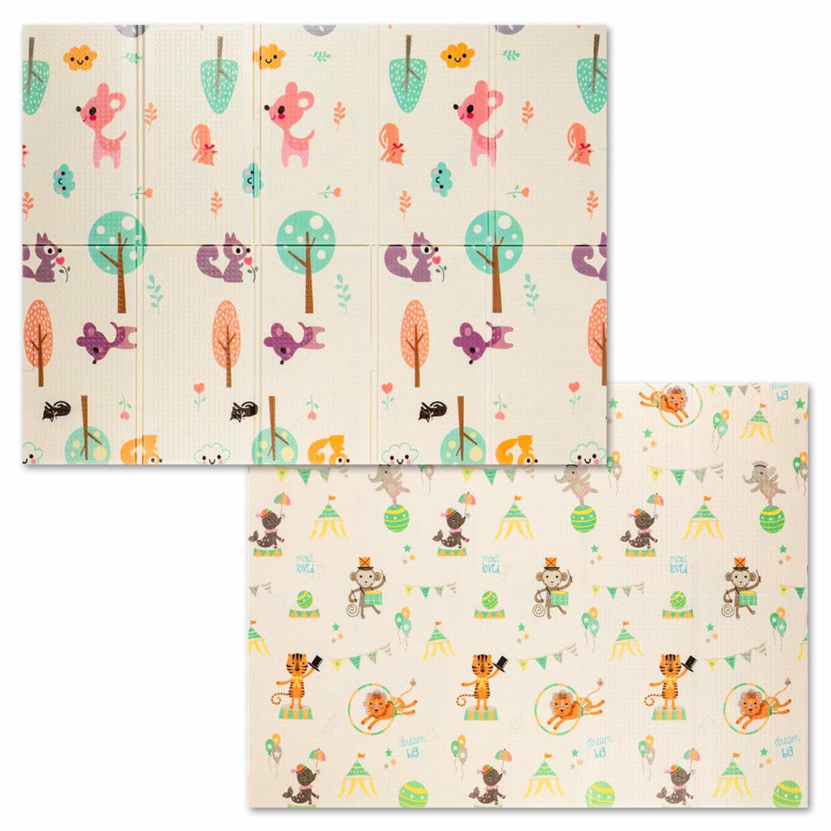 Термоковрик детский развивающий Sticker Wall SW-00000867 Цирк/Лес 150х200х1 см (991943347)