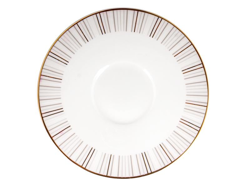 Чайный сервиз Lefard Stella на 6 персон с чайником Белый (440-129) - фото 4