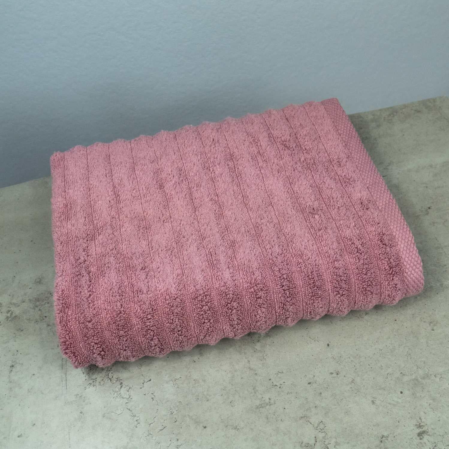 Полотенце GM Textile Зеро Твист 50x90 см Пудровый (550-90-zt-pudra)