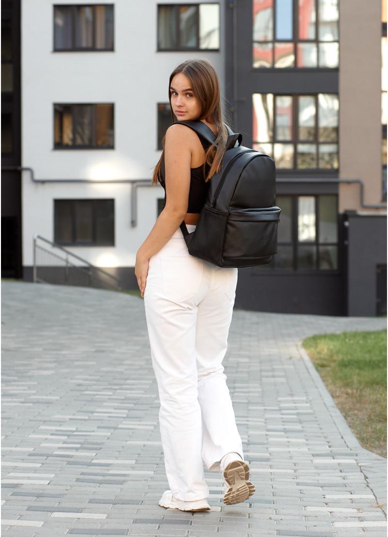 Рюкзак жіночий Sambag Brix PJT Classic 40x27x15 см Чорний (11711001) - фото 9 Рюкзак жіночий Sambag Brix PJT Classic 40x27x15 см Чорний (11711001) - фото 9