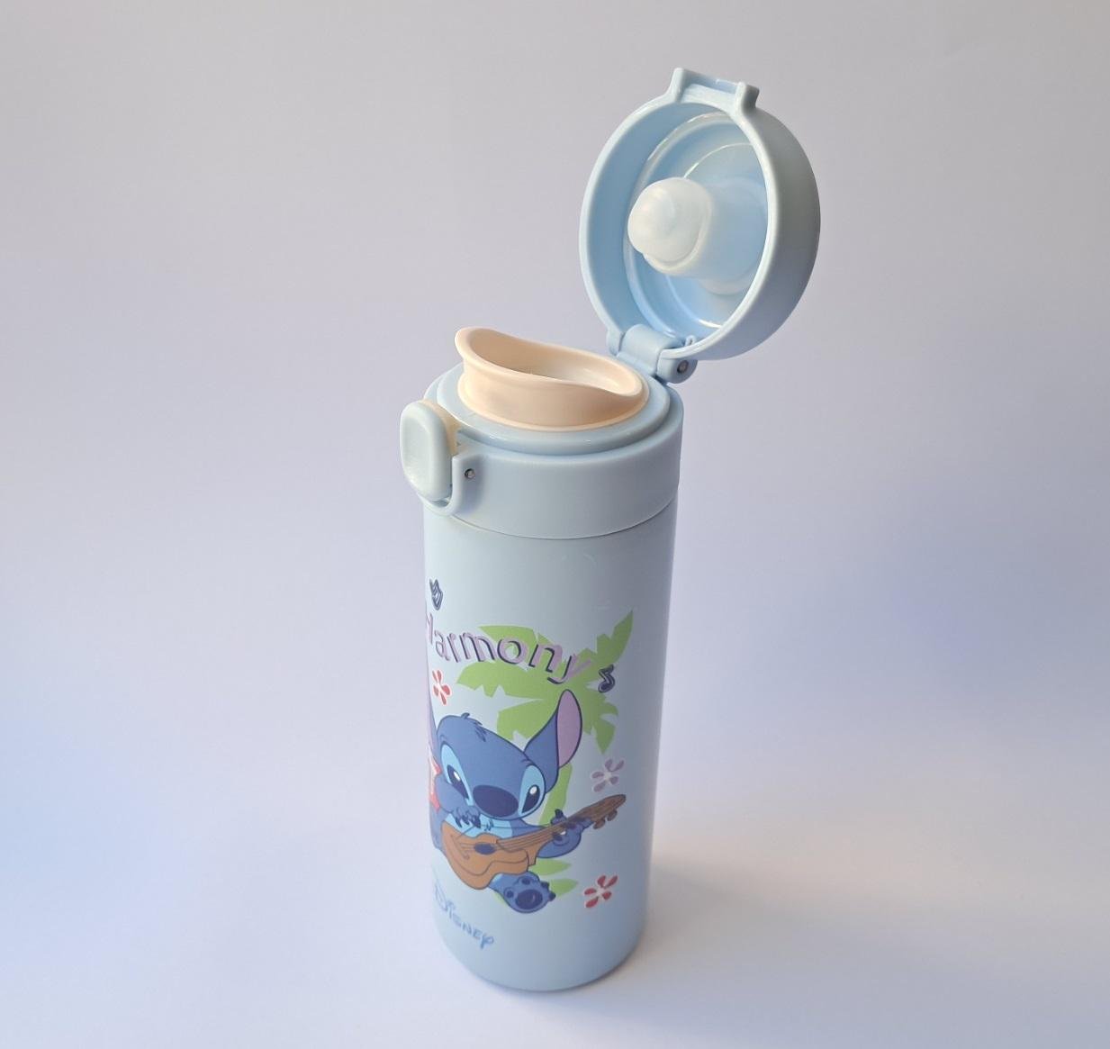 Термос детский с принтом Стич 400 мл Синий (HH-731) - фото 4 Термос детский с принтом Стич 400 мл Синий (HH-731) - фото 4