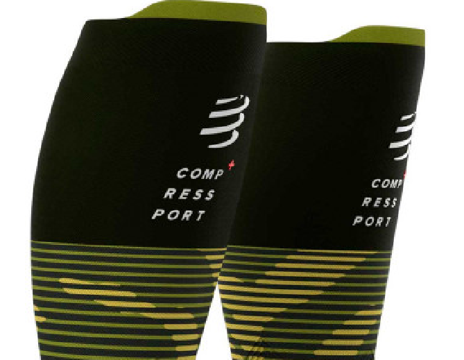 Гетри спортивні Compressport R2 V2 T1 30-34 см Camo Green - фото 2