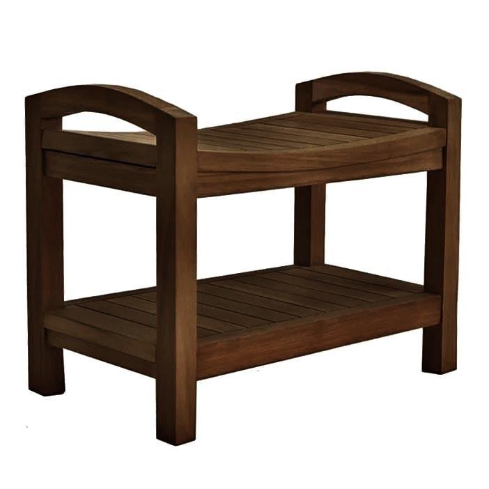 Табурет для ванной из дерева Касабланка Терракот (ТВН-009732)