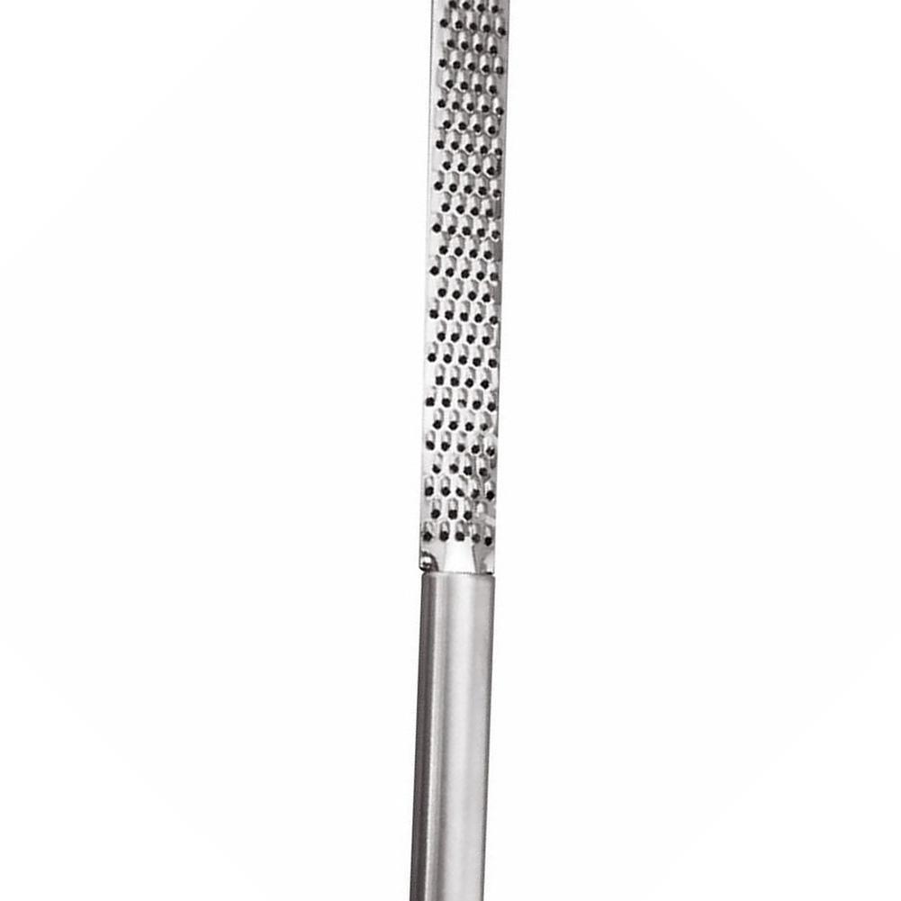 Терка мелкая Kitchen Master для шоколада и фруктов 32 см см Серый (1832866889) - фото 4