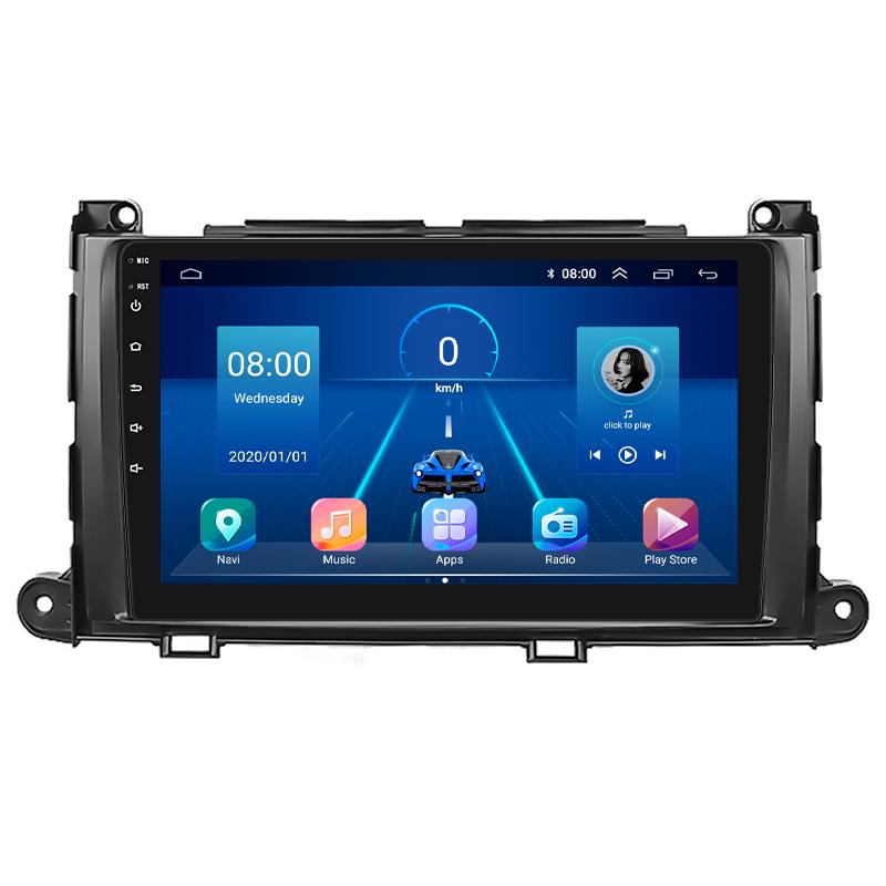 Штатная магнитола 9" Lesko для Toyota Sequoia II 2008-2017 Top 4/32 4G WiFI GPS Тойота