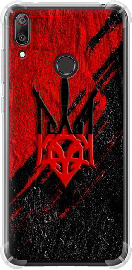 Чехол на Huawei Y7 2019 Герб v4 (5293sp-1638-42517)