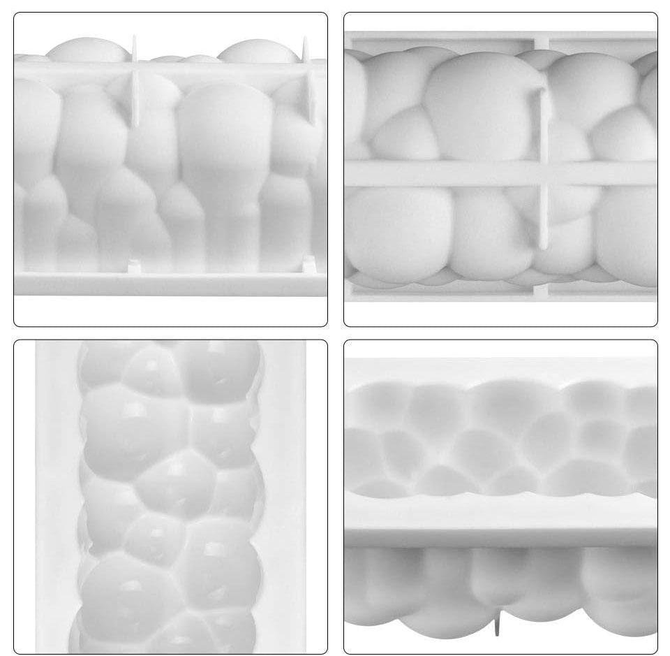 Силіконова форма для мусових десертів ATOMIC 29×9,5×8 см (26077) - фото 3 Силіконова форма для мусових десертів ATOMIC 29×9,5×8 см (26077) - фото 3