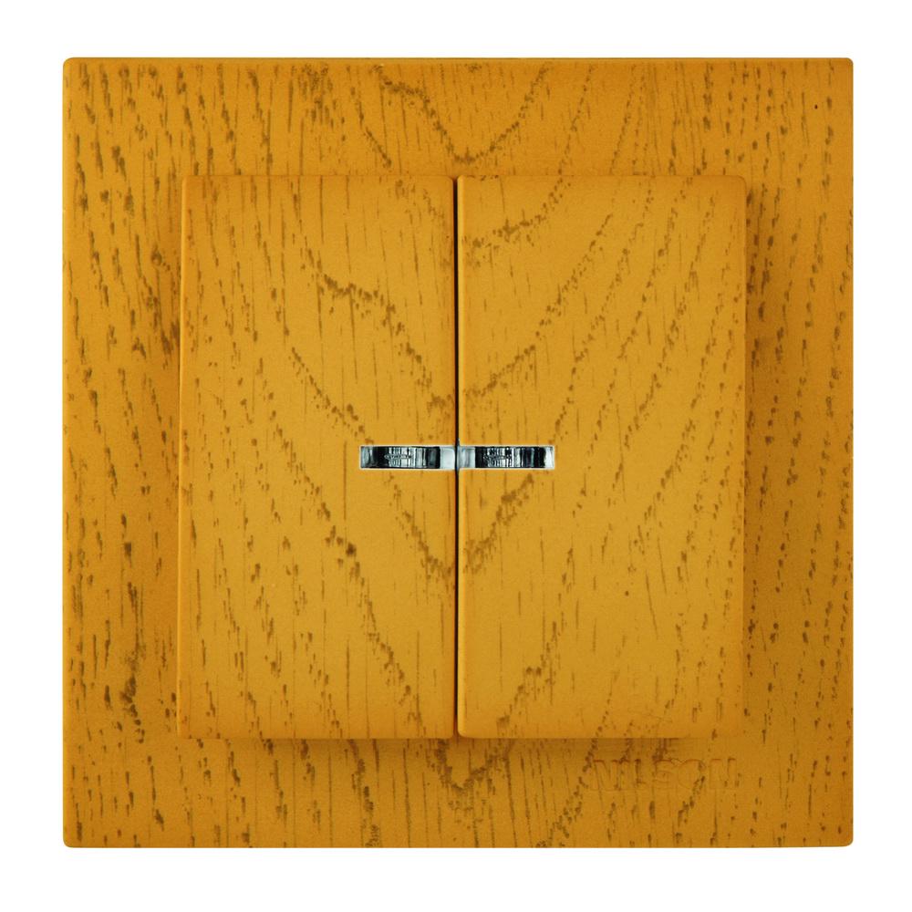 Вимикач Nilson Touran з підсвіткою Дуб (24251004)