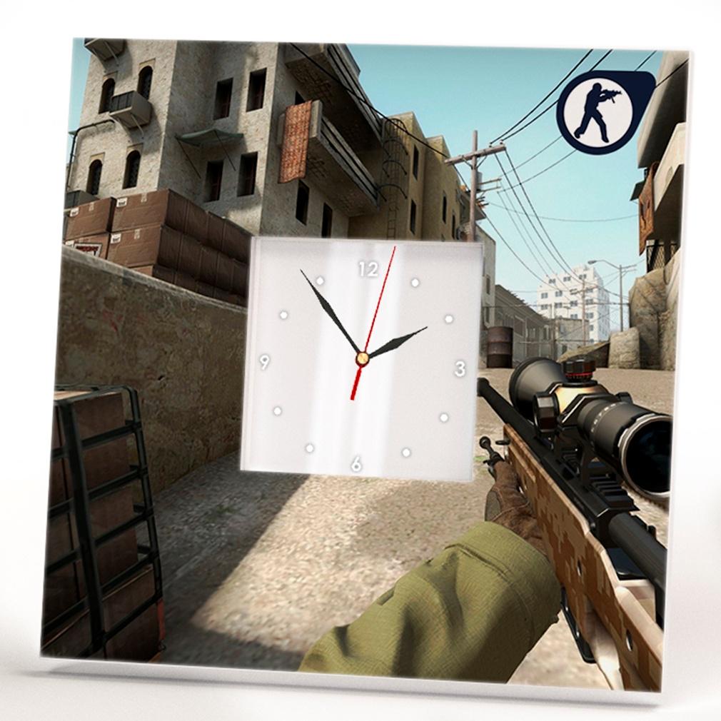 Часы "Counter-Strike. CS" 260x260 мм (C03407)