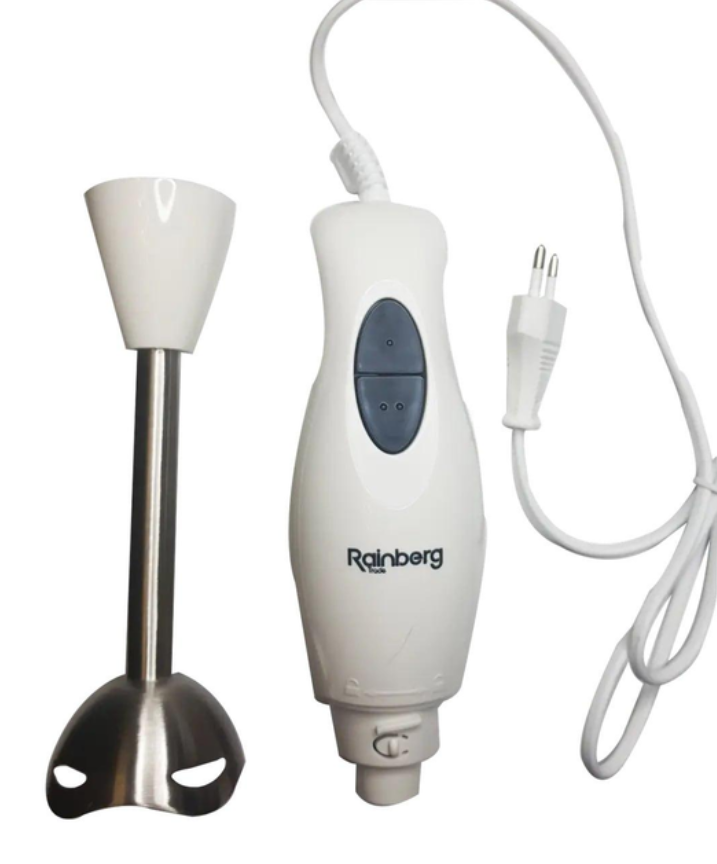 Блендер занурювальний Rainberg RB-6210 металевий Білий (23710606)