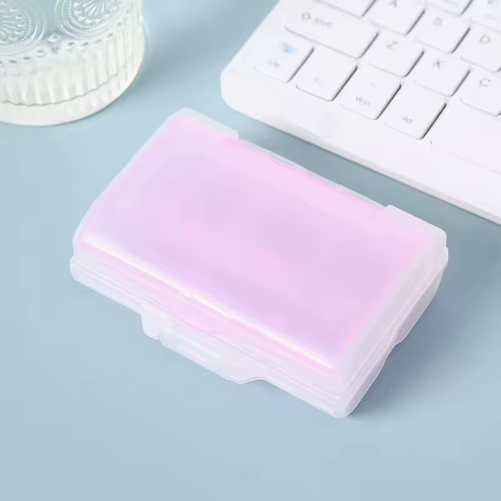 Контейнер для хранения лекарств и таблеток пластиковый 10х10х5 см Purple (XC0468_purple)