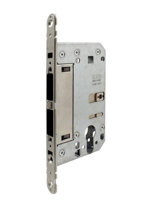 Замок врезной магнитный PZ AGB Touch & Close 18/196 мм Черный (B06503.50.93)