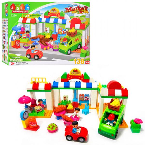 Конструктор для детей JDLT 5226 Базар Разноцветный (147-132-BOC012251)