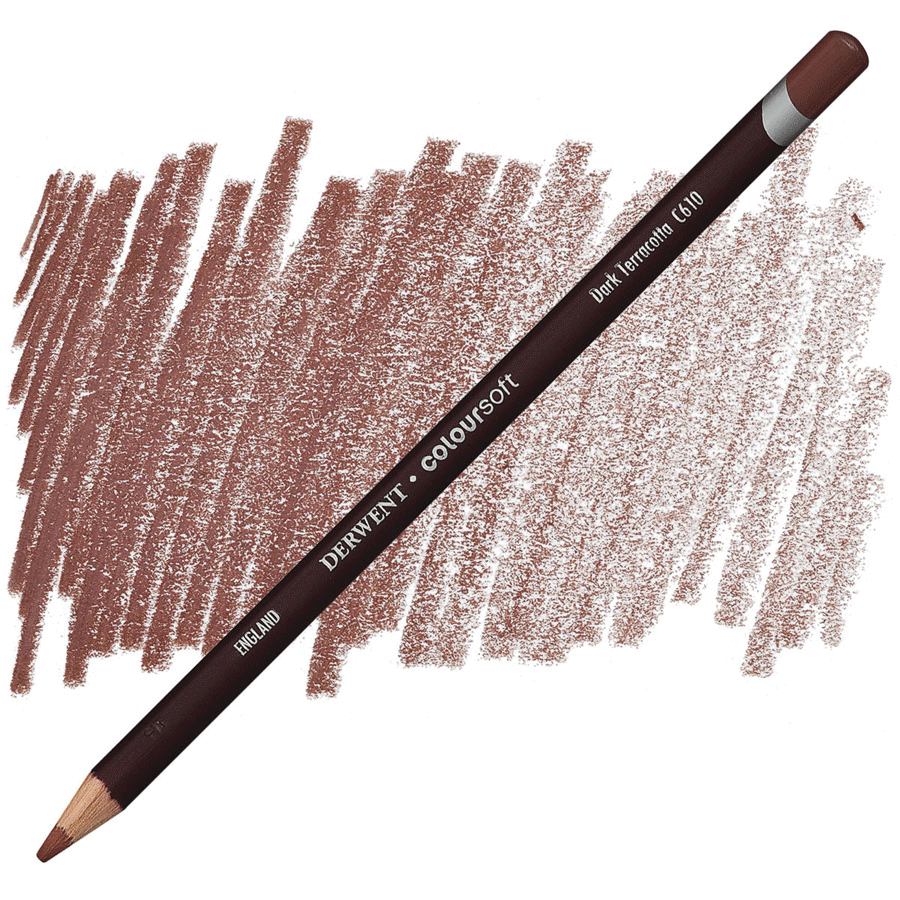 Олівець кольоровий Coloursoft С610 Rosa 701013 6 шт. Теракотовий темний (5028252188791)
