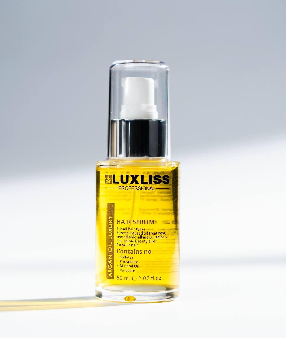 Сыворотка для волос Luxliss Argan oil hair serum 60 мл (3616)