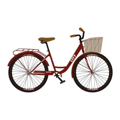 Велосипед Spark CITY MOVA колеса 28" стальная рама 18" Красный с белым (000205322)