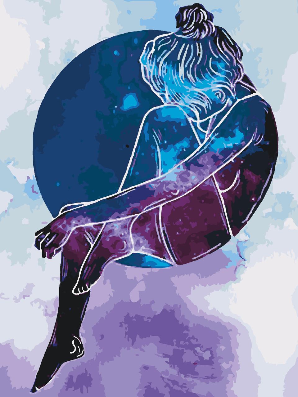 Картина по номерам Идейка Созвездие Девы 30x40 см (skl-КНО2668)