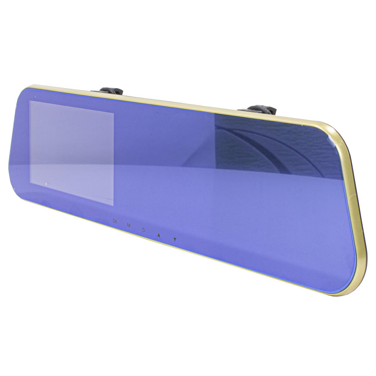 Дзеркало-відеореєстратор Lesko Mirror DVR Car H430 екран 4.3" FullHD записування G-Sensor з камерою заднього огляду - фото 2