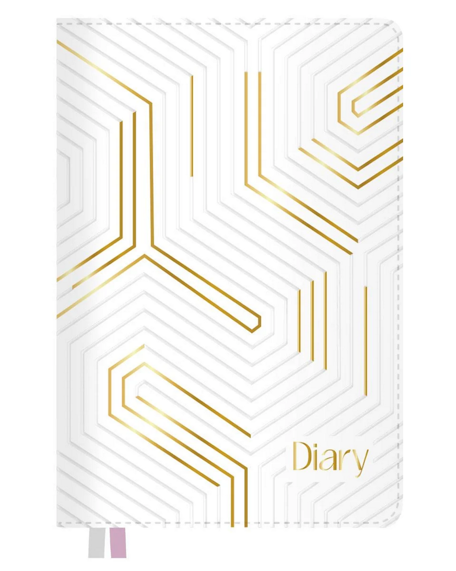 Ежедневник Leo Planner Bianco датированный/2025 год А6 352 стр. (252595)