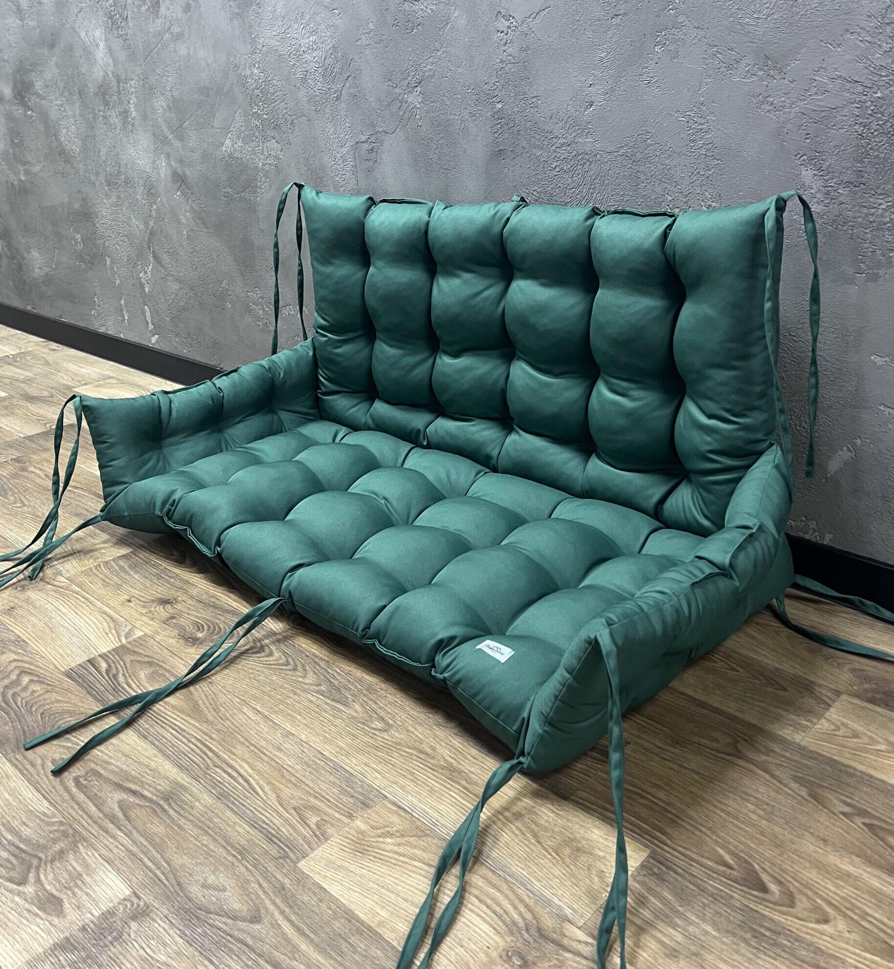 Подушка Сomfort Home Oxford с бортами на поддоны/качели/каркасы/садовая мебель 100х50х50х20 см