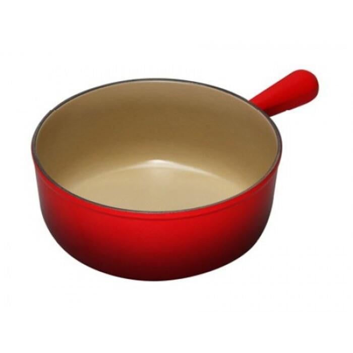 Ковш без кришки Le Creuset 18 см Вишневий Ковш без кришки Le Creuset 18 см Вишневий