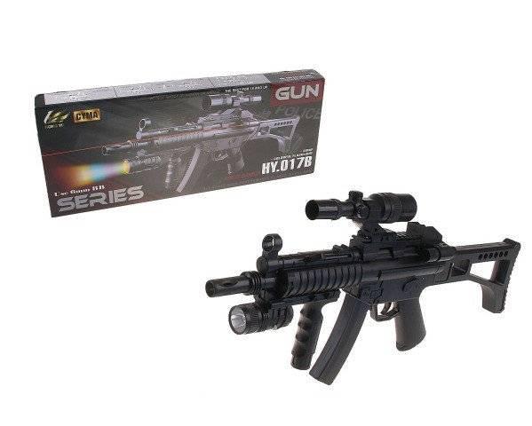 Детский игрушечный автомат Cyma HY017B с лазером